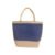 Navy Blue with Natural Trim