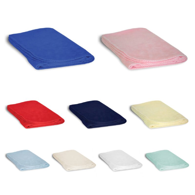 Custom Roll Up Fleece Baby and Lap Blanket