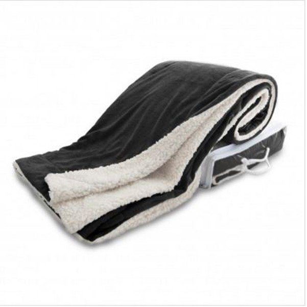 Oversized Micro Mink Sherpa Blanket - Image 2
