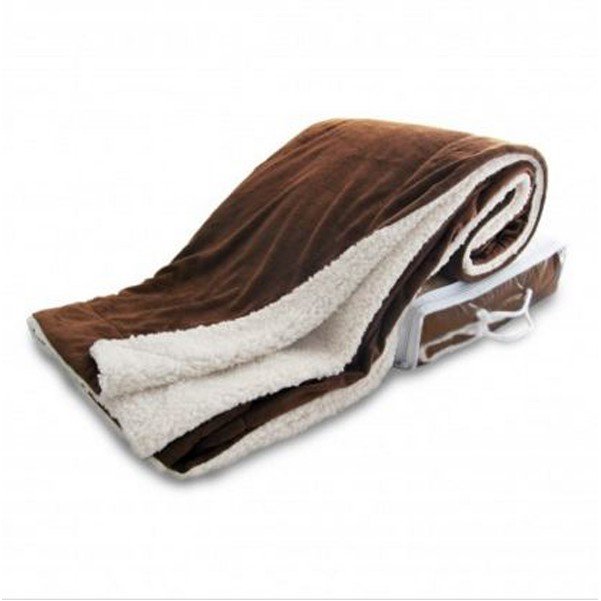 Oversized Micro Mink Sherpa Blanket - Image 4