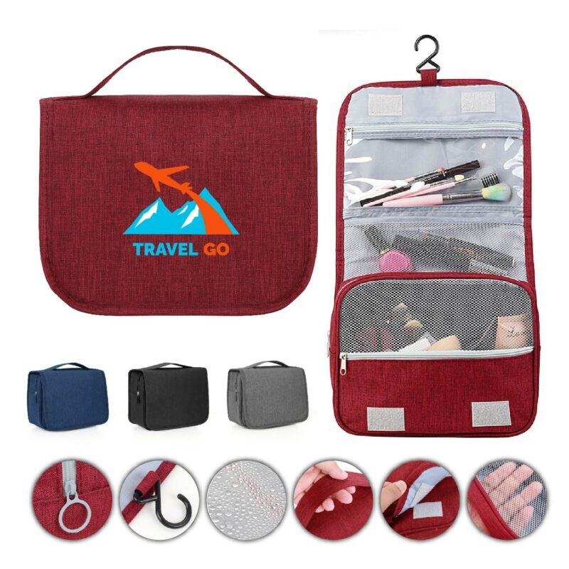 Travel Foldable Toiletry Pouch