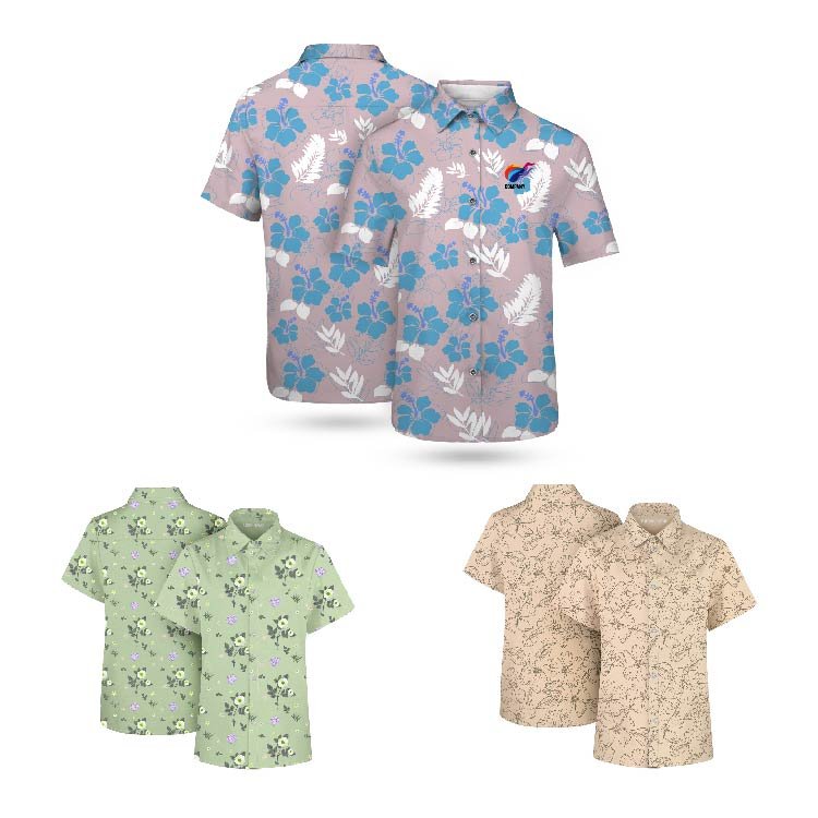 Women’s Custom Sublimated Hawaiian Shirt