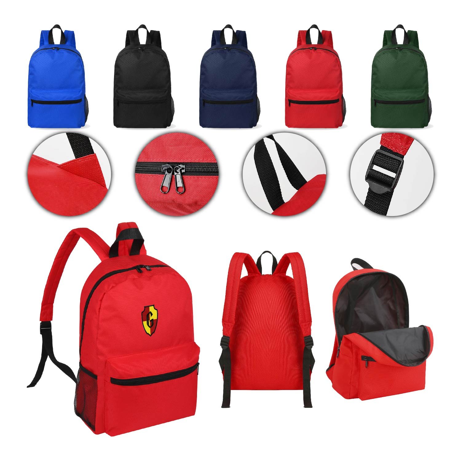 Custom School Backpack Heavy Duty 600D - Image 3
