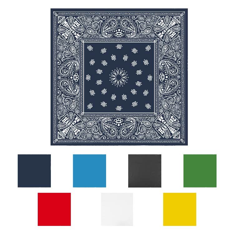 Festival Polyester Sublimated Square Bandanna