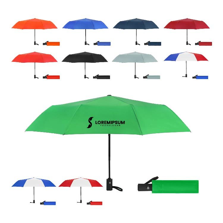 Corporate 42" Auto Open Folding Umbrella - Image 2