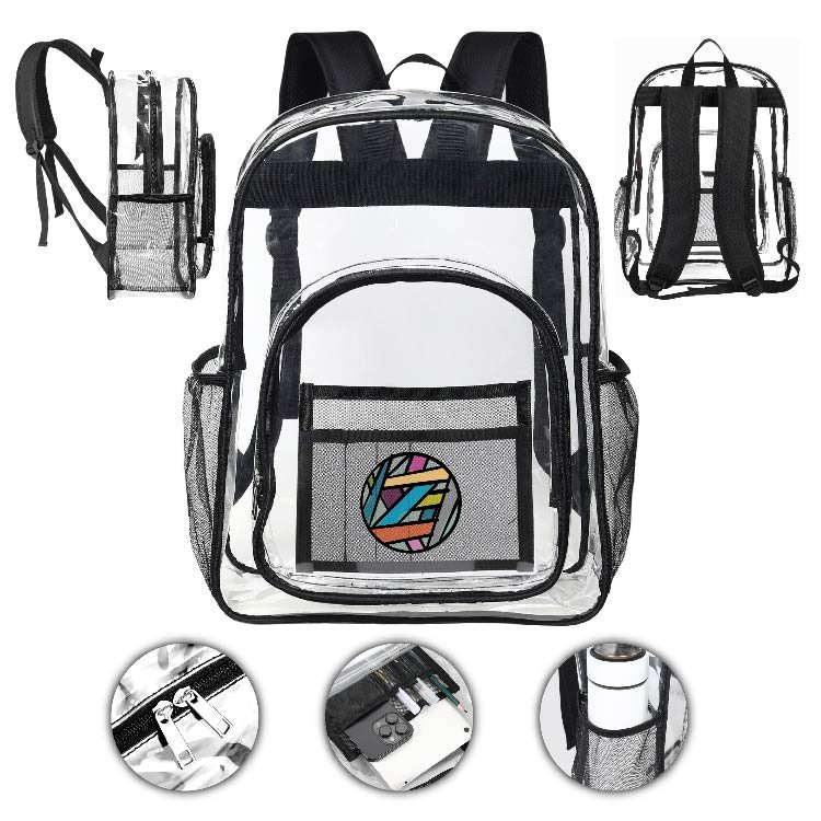 School Security Clear Backpack Heavy Duty - Image 2